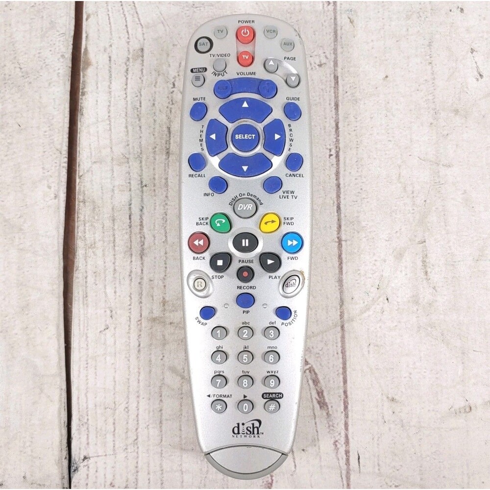 Dish Network 5.3 IR EchoStar 148784 Satellite TV Receiver Remote Control - WORKS